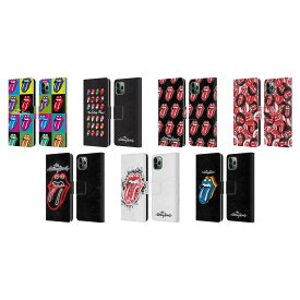 公式ライセンス The Rolling Stones リックス・コレクション レザー手帳型ウォレットタイプケース Apple iPhone 電話 ザ・ローリング・ストーンズ ローリング・ストーンズ ローリング ストーンズ