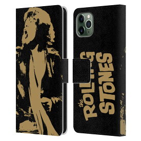 公式ライセンス The Rolling Stones Mick Jagger レザー手帳型ウォレットタイプケース Apple iPhone 電話 ザ・ローリング・ストーンズ ローリング・ストーンズ ローリング ストーンズ ベロ・マーク