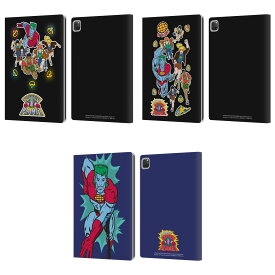 公式ライセンス Captain Planet And The Planeteers グラフィック レザー手帳型ウォレットタイプケース Apple iPad スマホケース 全機種対応 グッズ