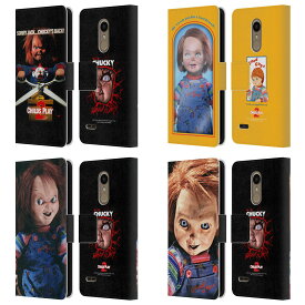 公式ライセンス Child's Play キーアート II レザー手帳型ウォレットタイプケース LG 電話 チャイルド・プレイ チャイルド プレイ チャッキー アメリカ映画 ホラー映画 スマホケース 全機種対応