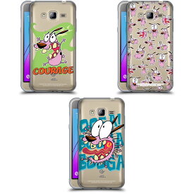 公式ライセンス Courage The Cowardly Dog グラフィック ソフトジェルケース Samsung 電話 3 スマホケース 全機種対応 グッズ ワイヤレス充電 対応 Qiワイヤレス充電 Qi充電