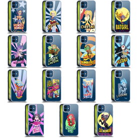 公式ライセンス DC Super Hero Girls キャラクター ソフトジェルケース Apple iPhone 電話 スマホケース 全機種対応 グッズ ワイヤレス充電 対応 Qiワイヤレス充電 Qi充電