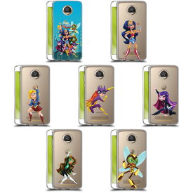 公式ライセンス DC Super Hero Girls レンダー・キャラクター ソフトジェルケース Motorola 電話 スマホケース 全機種対応 グッズ ワイヤレス充電 対応 Qiワイヤレス充電 Qi充電