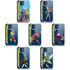 公式ライセンス DC Super Hero Girls レンダー・キャラクター ソフトジェルケース Apple iPhone 電話 スマホケース 全機種対応 グッズ ワイヤレス充電 対応 Qiワイヤレス充電 Qi充電