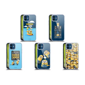 公式ライセンス Despicable Me ファニー・ミニオンズ ソフトジェルケース Apple iPhone 電話 怪盗グルー スチュアート デイブ ケビン カール 可愛い キャラクター スマホケース 全機種対応 グッズ