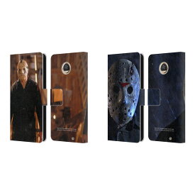 公式ライセンス Friday the 13th: A New Beginning グラフィック レザー手帳型ウォレットタイプケース Motorola 電話 スマホケース 全機種対応 グッズ