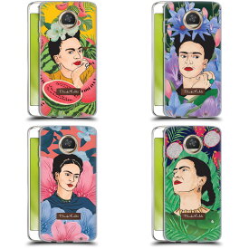 公式ライセンス Frida Kahlo ポートレート3 ソフトジェルケース Motorola 電話 スマホケース 全機種対応 グッズ ワイヤレス充電 対応 Qiワイヤレス充電 Qi充電