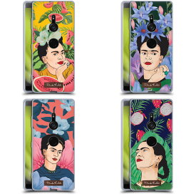 公式ライセンス Frida Kahlo ポートレート3 ソフトジェルケース Sony 電話 1 スマホケース 全機種対応 グッズ ワイヤレス充電 対応 Qiワイヤレス充電 Qi充電