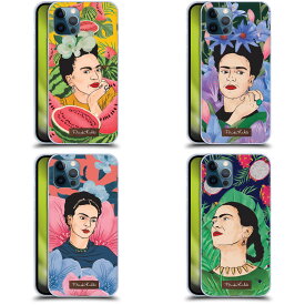 公式ライセンス Frida Kahlo ポートレート3 ソフトジェルケース Apple iPhone 電話 スマホケース 全機種対応 グッズ ワイヤレス充電 対応 Qiワイヤレス充電 Qi充電
