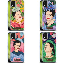 公式ライセンス Frida Kahlo ポートレート3 ソフトジェルケース LG 電話 スマホケース 全機種対応 グッズ ワイヤレス充電 対応 Qiワイヤレス充電 Qi充電