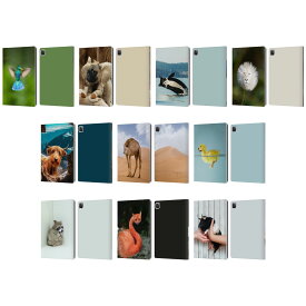 公式ライセンス Pixelmated Animals シュルレアル・ワイルドライフ レザー手帳型ウォレットタイプケース Apple iPad スマホケース 全機種対応 グッズ アイパッドケース タブレットカバー 2つ折り