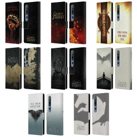 公式ライセンス HBO Game of Thrones キー・アート レザー手帳型ウォレットタイプケース Xiaomi 電話 スマホケース 全機種対応 グッズ