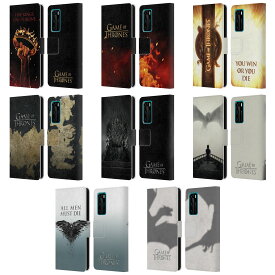 公式ライセンス HBO Game of Thrones キー・アート レザー手帳型ウォレットタイプケース Huawei 電話 4 スマホケース 全機種対応 グッズ