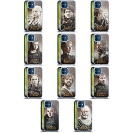 公式ライセンス HBO Game of Thrones キャラクター・クオーツ ソフトジェルケース Apple iPhone 電話 スマホケース 全機種対応 グッズ ワイヤレス充電 対応 Qiワイヤレス充電 Qi充電
