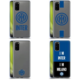 公式ライセンス Inter Milan ロゴ ソフトジェルケース Samsung 電話 1 スマホケース 全機種対応 グッズ ワイヤレス充電 対応 Qiワイヤレス充電 Qi充電