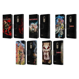 公式ライセンス Iron Maiden アート レザー手帳型ウォレットタイプケース LG 電話 スマホケース 全機種対応 グッズ