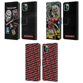 公式ライセンス Iron Maiden グラフィック レザー手帳型ウォレットタイプケース Apple iPhone 電話 スマホケース 全機種対応 グッズ