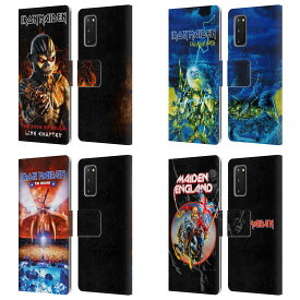 公式ライセンス Iron Maiden ツアー レザー手帳型ウォレットタイプケース Samsung 電話 1 スマホケース 全機種対応 グッズ