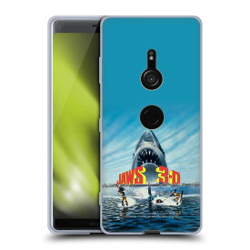 公式ライセンス Jaws キーアート III ソフトジェルケース Sony 電話 1 ジョーズ ルアー サメ ホオジロザメ ホラー映画 アクション映画 アメリカ 映画 釣り 海 魚 スマホケース 全機種対応 Qi充電