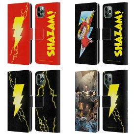 公式ライセンス Justice League DC Comics シャザム レザー手帳型ウォレットタイプケース Apple iPhone 電話 スマホケース 全機種対応 グッズ