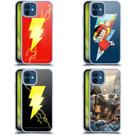 公式ライセンス Justice League DC Comics シャザム ソフトジェルケース Apple iPhone 電話 スマホケース 全機種対応 グッズ ワイヤレス充電 対応 Qiワイヤレス充電 Qi充電