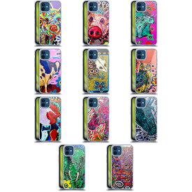 公式ライセンス Mad Dog Art Gallery アニマルズ ソフトジェルケース Apple iPhone 電話 スマホケース 全機種対応 グッズ ワイヤレス充電 対応 Qiワイヤレス充電 Qi充電