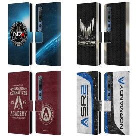 公式ライセンス EA Bioware Mass Effect 3バッジ＆ロゴ レザー手帳型ウォレットタイプケース Xiaomi 電話 スマホケース 全機種対応 グッズ