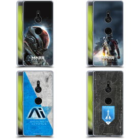 公式ライセンス EA Bioware Mass Effect アンドロメダ・グラフィックス ソフトジェルケース Sony 電話 1 スマホケース 全機種対応 グッズ ワイヤレス充電 対応 Qiワイヤレス充電 Qi充電