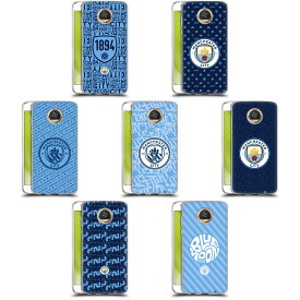 公式ライセンス Manchester City Man City FC パターン ソフトジェルケース Motorola 電話 マンチェスター・シティ マンチェスター シティ マンC UEFA サポーター サッカー サッカー部 フットサル Qi充電