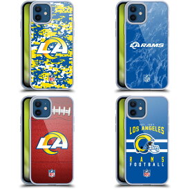 公式ライセンス NFL Los Angeles Rams Graphics ソフトジェルケース Apple iPhone 電話 スマホケース 全機種対応 グッズ ワイヤレス充電 対応 Qiワイヤレス充電 Qi充電