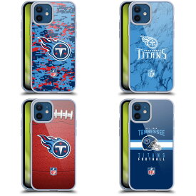公式ライセンス NFL Tennessee Titans Graphics ソフトジェルケース Apple iPhone 電話 スマホケース 全機種対応 グッズ ワイヤレス充電 対応 Qiワイヤレス充電 Qi充電