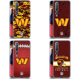公式ライセンス NFL Washington Football Team Graphics ソフトジェルケース Xiaomi 電話 スマホケース 全機種対応 グッズ ワイヤレス充電 対応 Qiワイヤレス充電 Qi充電