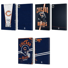 公式ライセンス NFL Chicago Bears Logo Art レザー手帳型ウォレットタイプケース Apple iPad スマホケース 全機種対応 グッズ