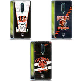 公式ライセンス NFL Cincinnati Bengals Logo Art ソフトジェルケース Google Oneplus 電話 スマホケース 全機種対応 グッズ ワイヤレス充電 対応 Qiワイヤレス充電 Qi充電