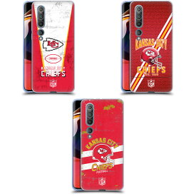 公式ライセンス NFL Kansas City Chiefs Logo Art ソフトジェルケース Xiaomi 電話 スマホケース 全機種対応 グッズ ワイヤレス充電 対応 Qiワイヤレス充電 Qi充電