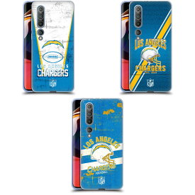 公式ライセンス NFL Los Angeles Chargers Logo Art ソフトジェルケース Xiaomi 電話 スマホケース 全機種対応 グッズ ワイヤレス充電 対応 Qiワイヤレス充電 Qi充電