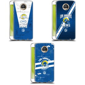 公式ライセンス NFL Los Angeles Rams Logo Art ソフトジェルケース Motorola 電話 スマホケース 全機種対応 グッズ ワイヤレス充電 対応 Qiワイヤレス充電 Qi充電
