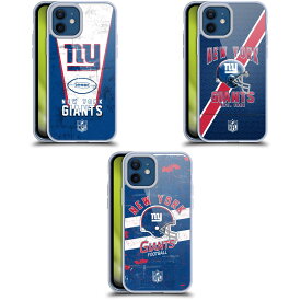公式ライセンス NFL New York Giants Logo Art ソフトジェルケース Apple iPhone 電話 スマホケース 全機種対応 グッズ ワイヤレス充電 対応 Qiワイヤレス充電 Qi充電