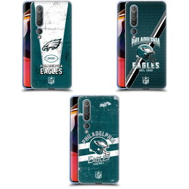 公式ライセンス NFL Philadelphia Eagles Logo Art ソフトジェルケース Xiaomi 電話 スマホケース 全機種対応 グッズ ワイヤレス充電 対応 Qiワイヤレス充電 Qi充電