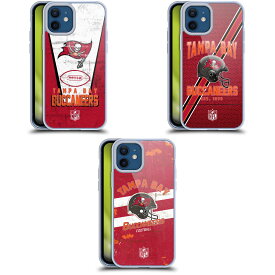公式ライセンス NFL Tampa Bay Buccaneers Logo Art ソフトジェルケース Apple iPhone 電話 スマホケース 全機種対応 グッズ ワイヤレス充電 対応 Qiワイヤレス充電 Qi充電