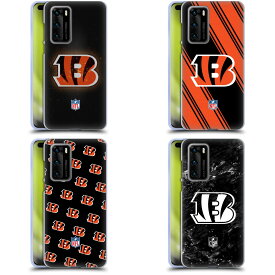 公式ライセンス NFL Cincinnati Bengals Artwork ソフトジェルケース Huawei 電話 4 スマホケース 全機種対応 グッズ ワイヤレス充電 対応 Qiワイヤレス充電 Qi充電