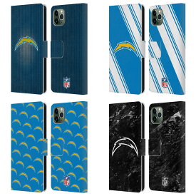公式ライセンス NFL Los Angeles Chargers Artwork レザー手帳型ウォレットタイプケース Apple iPhone 電話 スマホケース 全機種対応 グッズ