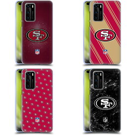 公式ライセンス NFL San Francisco 49ers Artwork ソフトジェルケース Huawei 電話 4 スマホケース 全機種対応 グッズ ワイヤレス充電 対応 Qiワイヤレス充電 Qi充電