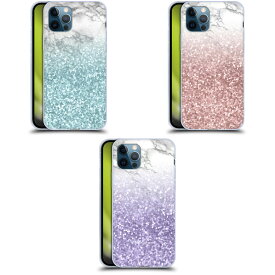 公式ライセンス Nature Magick Marble Glitter Sparkle Pastel ソフトジェルケース Apple iPhone 電話 スマホケース 全機種対応 グッズ ワイヤレス充電 対応 Qiワイヤレス充電 Qi充電