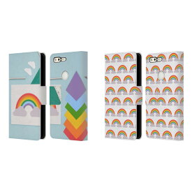 公式ライセンス Pepino De Mar レインボー レザー手帳型ウォレットタイプケース Google 電話 スマホケース 全機種対応 グッズ