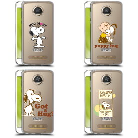 公式ライセンス Peanuts Snoopy Hug ソフトジェルケース Motorola 電話 スヌーピー ウッドストック チャーリーブラウン チャーリー・ブラウン スマホケース 全機種対応 グッズ ワイヤレス充電 対応