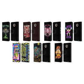 公式ライセンス Rick And Morty シーズン 1 & 2 グラフィック レザー手帳型ウォレットタイプケース Motorola 電話 スマホケース 全機種対応 グッズ