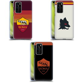 公式ライセンス AS Roma 2020/21 クレスト・キット ソフトジェルケース Huawei 電話 4 スマホケース 全機種対応 グッズ ワイヤレス充電 対応 Qiワイヤレス充電 Qi充電