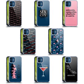 公式ライセンス Sex and The City: Television Series グラフィックス ソフトジェルケース Apple iPhone 電話 スマホケース 全機種対応 グッズ ワイヤレス充電 対応 Qiワイヤレス充電 Qi充電