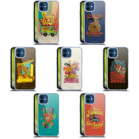 公式ライセンス Scooby-Doo ビンテージ ソフトジェルケース Apple iPhone 電話 スマホケース 全機種対応 グッズ ワイヤレス充電 対応 Qiワイヤレス充電 Qi充電